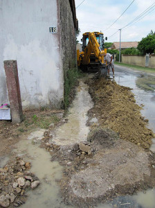 Wasserleitung gekappt