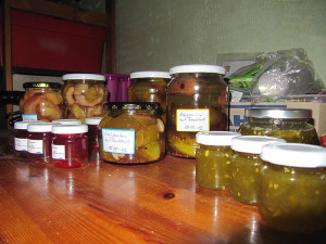 Eingemachte Ernte