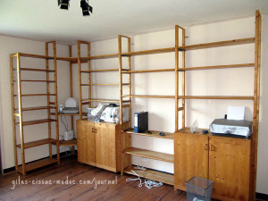 Arbeitszimmer, Zwischenstand
